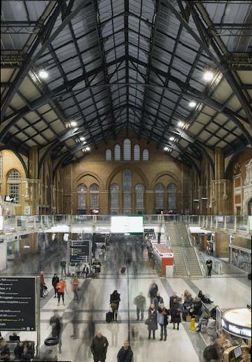 how big is london compared to new york